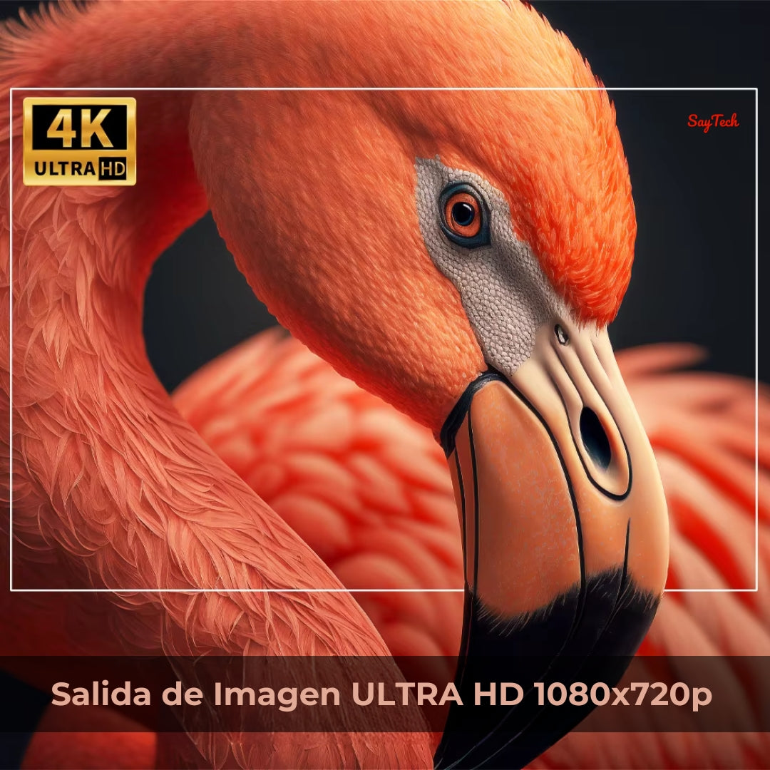 QUICKCAST®️ - PROYECTOR PORTÁTIL 4K HD 1080p