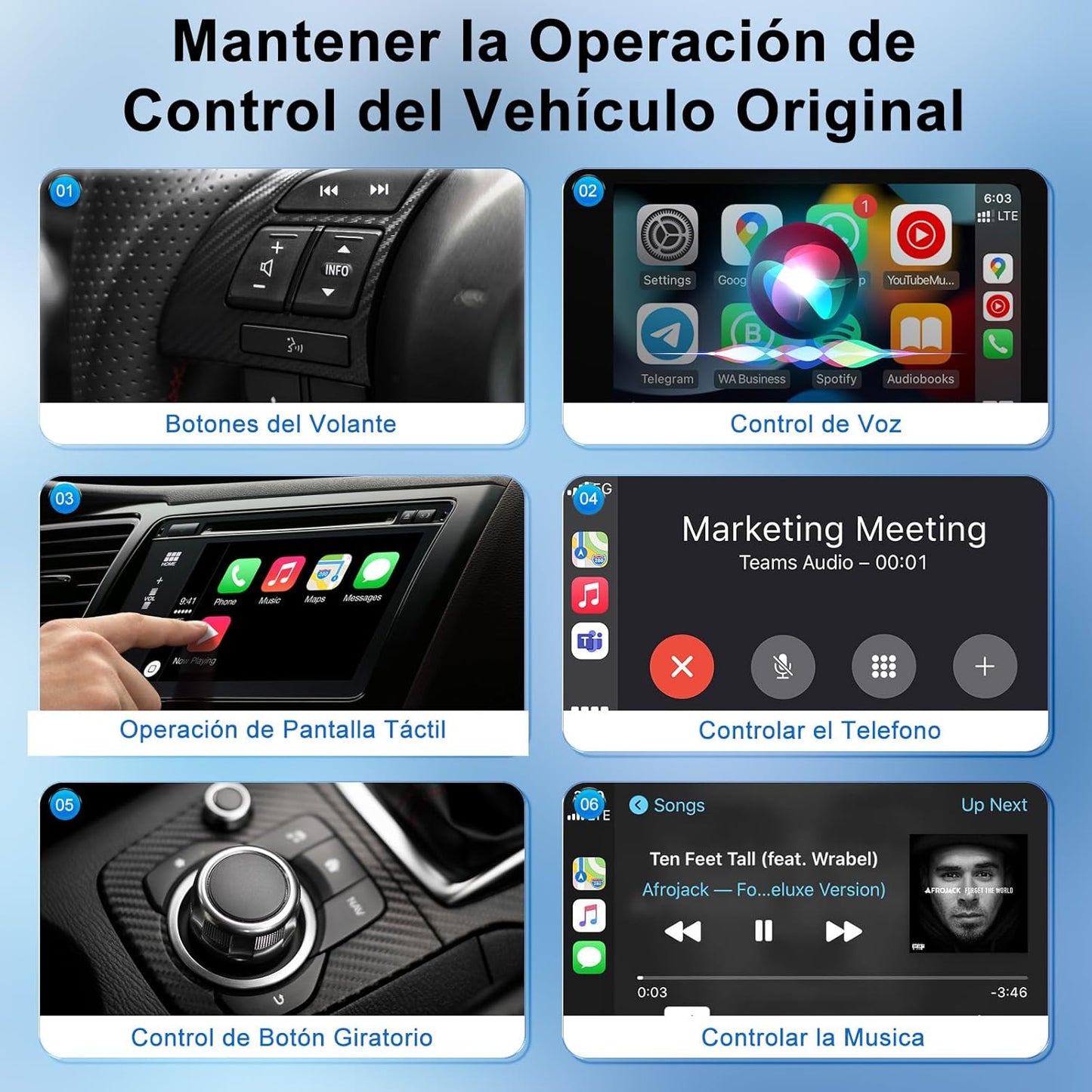 SayConnect® | CarPlay | Adaptador Inalámbrico para lPhone