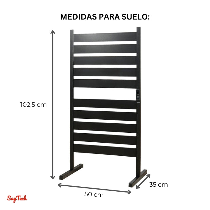 Warmessence® | Toallero Eléctrico de Pie o Pared | Temporizador 2-4h | 260W