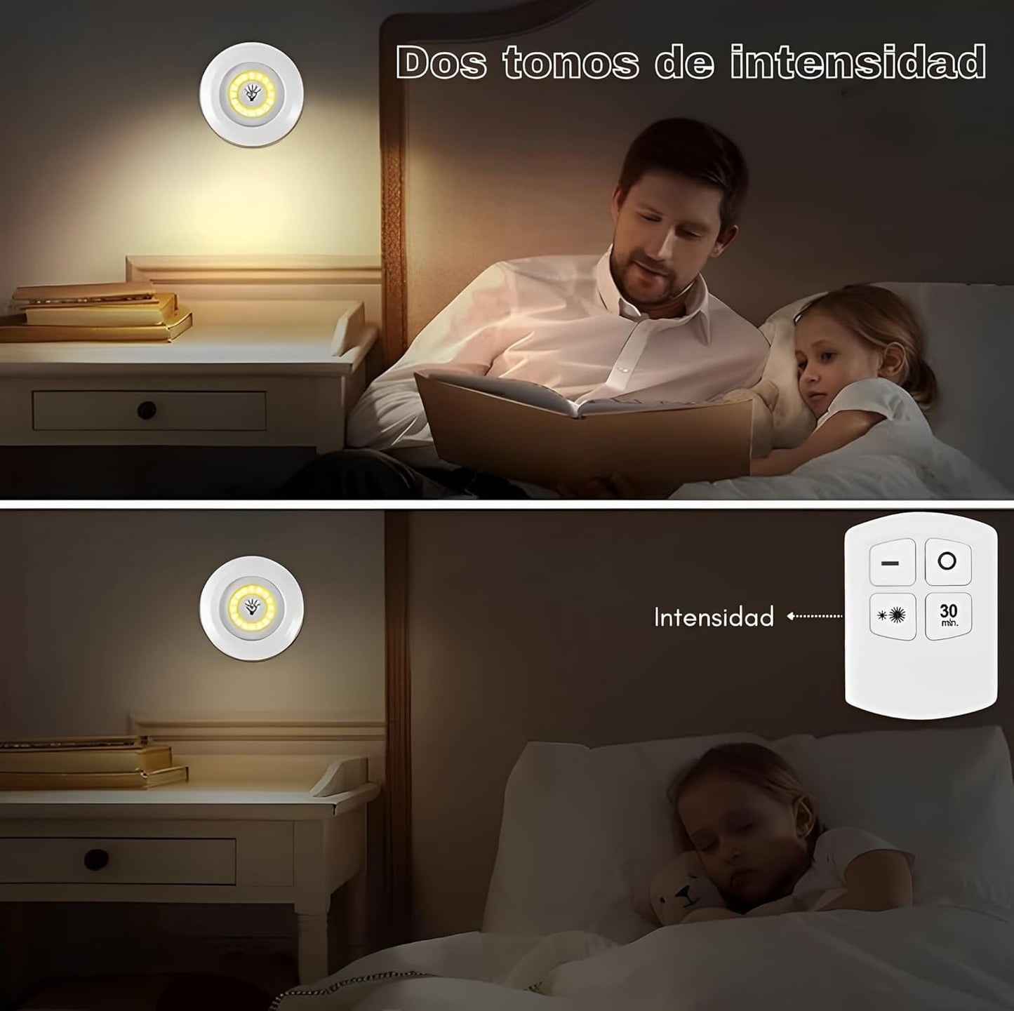 Triluminous® | Luces LED Alta Intensidad | Temporizador | Mando Inalámbrico