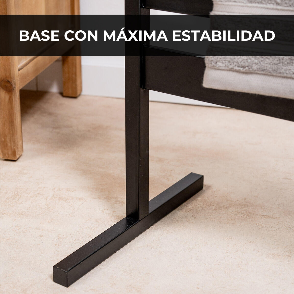 Warmessence® | Toallero Eléctrico de Pie o Pared | Temporizador 2-4h | 260W