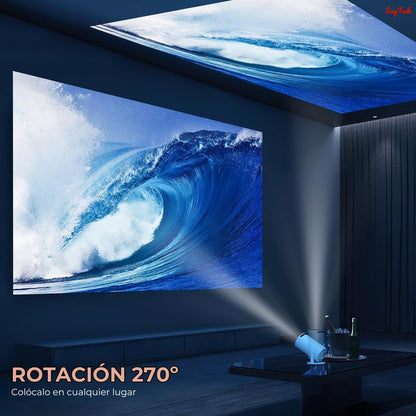QUICKCAST®️ - PROYECTOR PORTÁTIL 4K HD 1080p