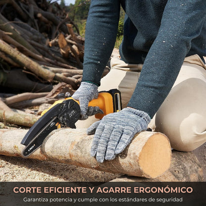 Titansaw® | Motosierra Inalámbrica | 2 Baterías 48V + Cargador | Accesorios Incluídos