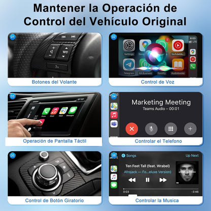 SayConnect® | CarPlay | Adaptador Inalámbrico para lPhone