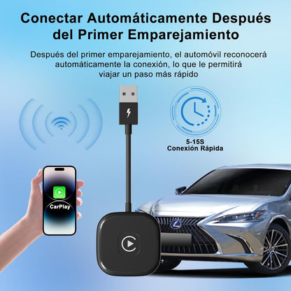 SayConnect® | CarPlay | Adaptador Inalámbrico para lPhone