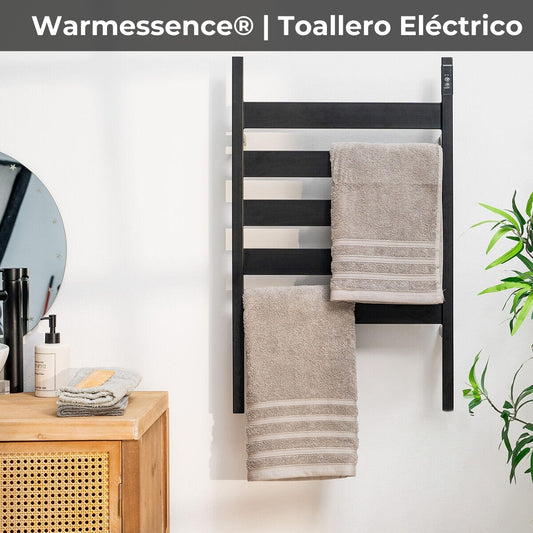 Warmessence® | Toallero Eléctrico de Pie o Pared | Temporizador 2-4h