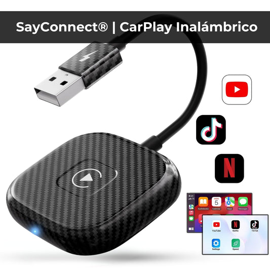 SayConnect® | CarPlay | Adaptador Inalámbrico para lPhone